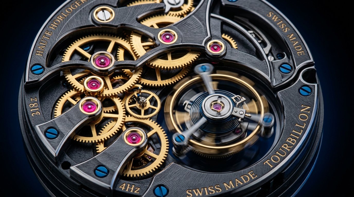 Hand-finished mechanical watch movement